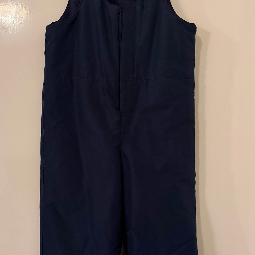 Kids Navy Blue Snow Pants Overalls 3T